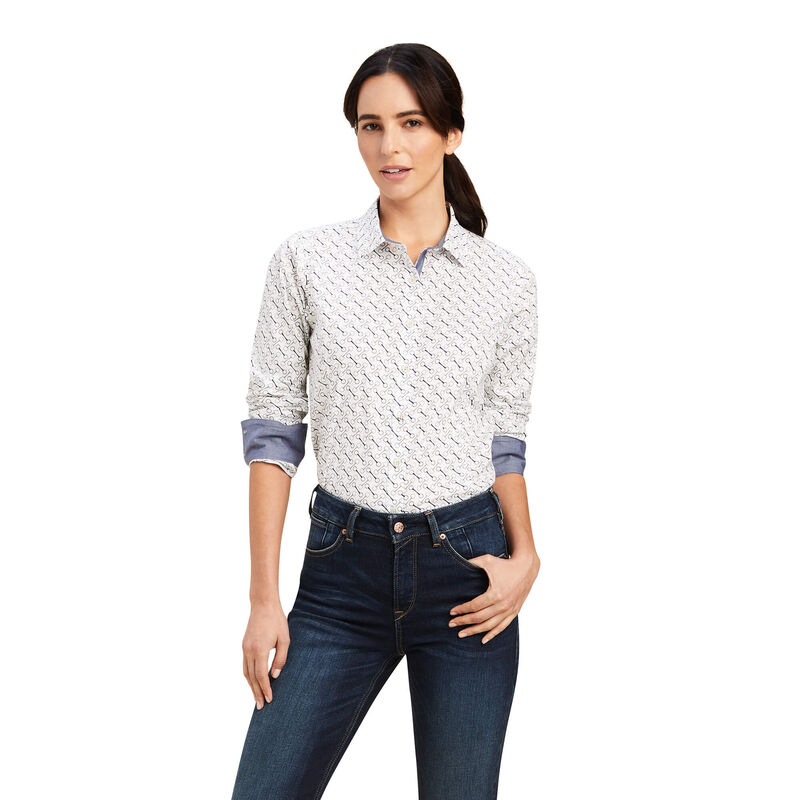 Ariat Hemden Damen - Tomales Weiß ( OEZDC-4238 )
